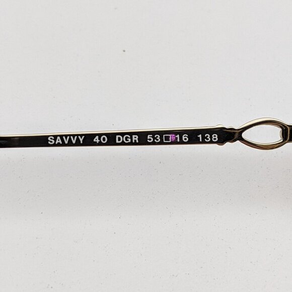 🕶️Savvy Eyes 40DGR Eyeglasses 53/16/138 | ALC660🕶️ - Picture 7 of 9